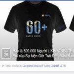 Công nghệ thông tin - Trò lừa tặng áo &quot;Giờ Trái Đất&quot; trên Facebook