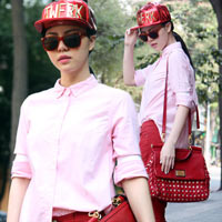 Bí quyết mặc đẹp - Khám túi trăm triệu của người mẫu Trà Giang