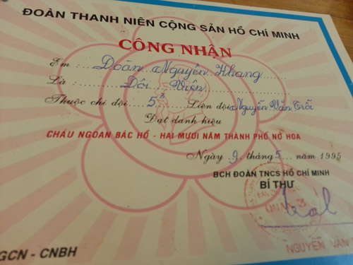 Lộ bảng điểm của MC Nguyên Khang - 8