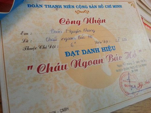 Lộ bảng điểm của MC Nguyên Khang - 7