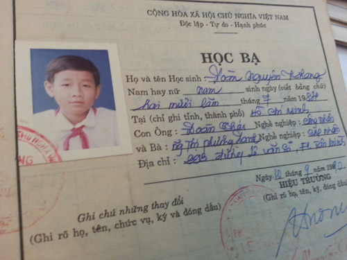 Lộ bảng điểm của MC Nguyên Khang - 13