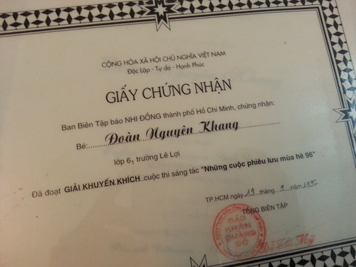 Lộ bảng điểm của MC Nguyên Khang - 4
