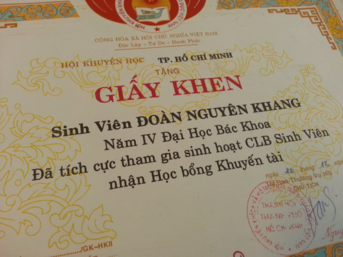 Lộ bảng điểm của MC Nguyên Khang - 5