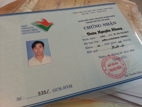 Lộ bảng điểm của MC Nguyên Khang - 2