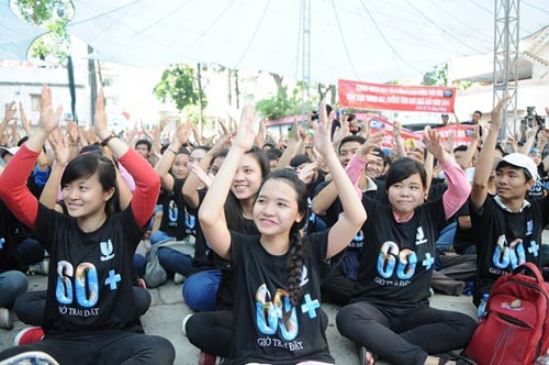 Giờ Trái đất 2014: Giới trẻ Việt “bắt nhịp” sống xanh - 1