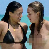 Phim - Đả nữ Fast &amp; Furious mặn nồng bên bạn gái