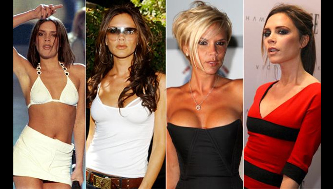 Victoria Beckham với vòng 1 đơ cứng gây hoảng hốt một thời
