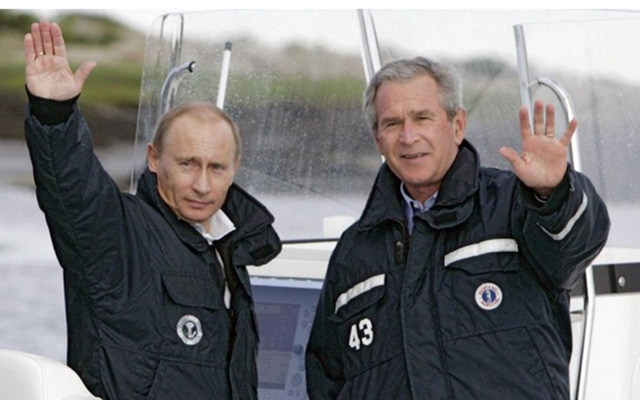 Cựu Tổng thống Bush kể chuyện câu cá với Tổng thống Putin - 1