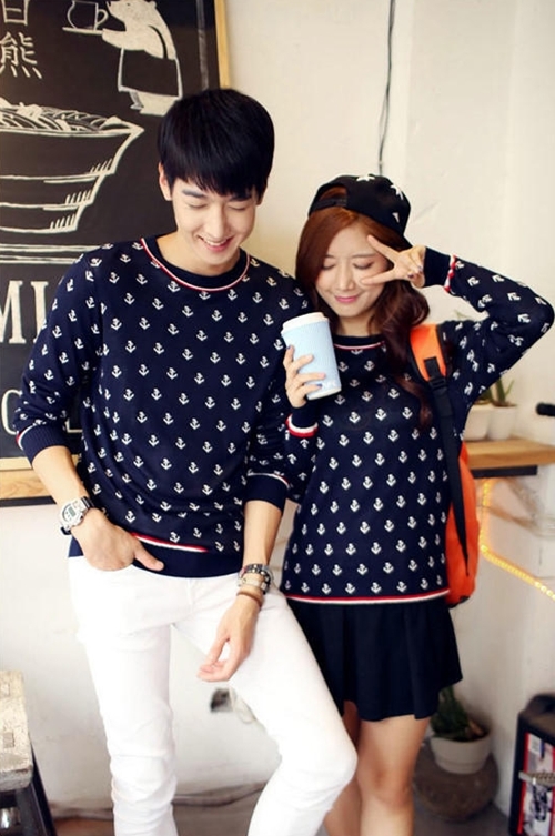 Áo len đôi cho cặp tình nhân trong mùa đông sành điệu - 5