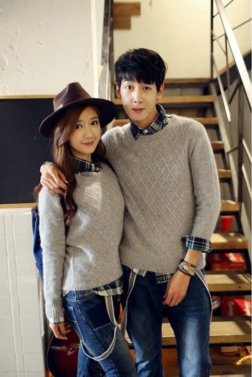 Áo len đôi cho cặp tình nhân trong mùa đông sành điệu - 6