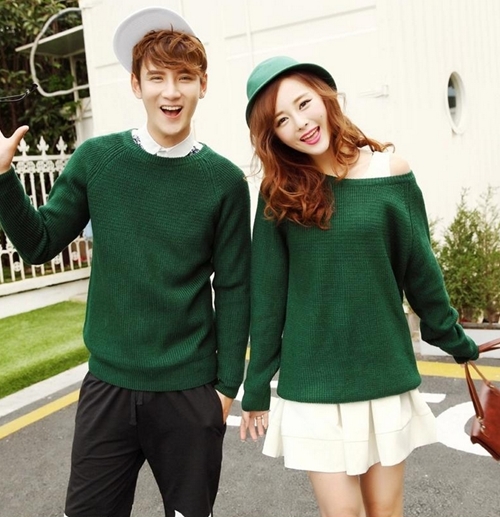 Áo len đôi cho cặp tình nhân trong mùa đông sành điệu - 7