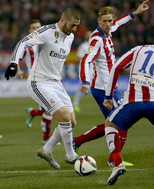 Chùm ảnh Real "sa lầy" ở Vicente Calderón - 7