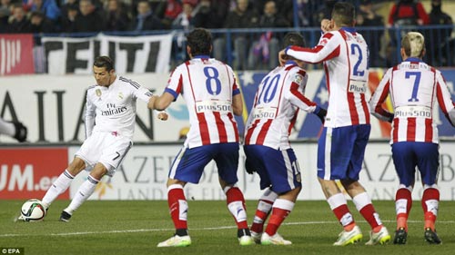 Chùm ảnh Real "sa lầy" ở Vicente Calderón - 12