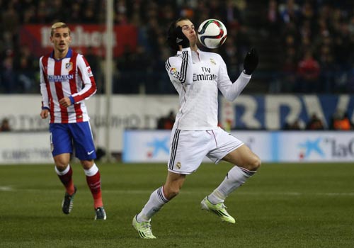 Chùm ảnh Real "sa lầy" ở Vicente Calderón - 4