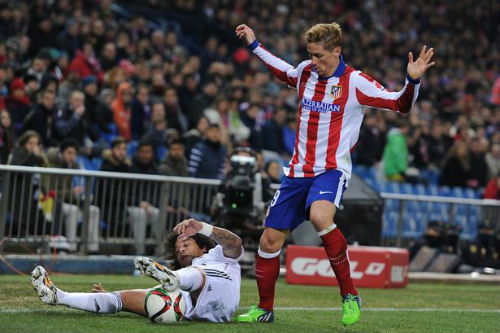 Torres chơi đầy năng nổ trận ra mắt Atletico gặp Real - 1