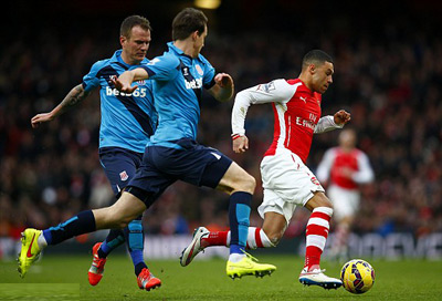 TRỰC TIẾP Arsenal - Stoke: Pháo thủ thăng hoa (KT) - 9