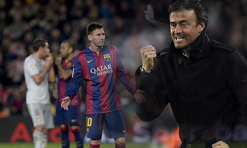 Messi dẹp tan tin đồn mâu thuẫn với HLV Enrique - 1
