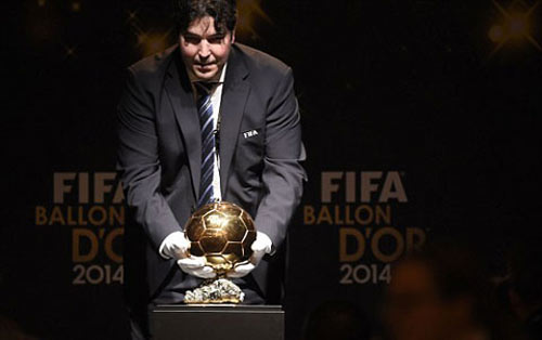 Ronaldo giành QBV FIFA 2014 - 8