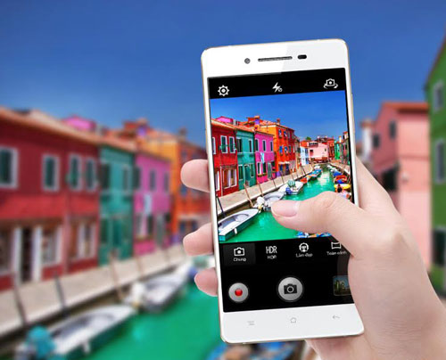 Công bố Oppo R1k ốp kính cường lực hai mặt - 2