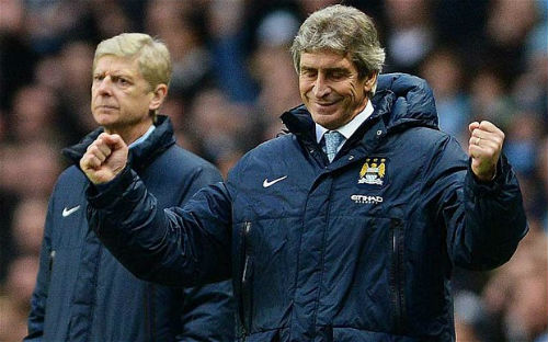 Wenger không sợ Man City, Pellegrini chẳng lo Arsenal - 1