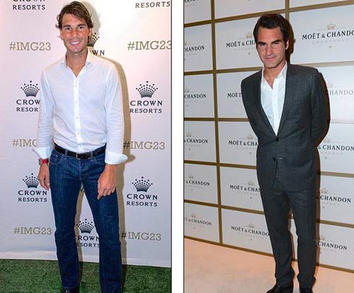 Federer đầy lịch lãm, Bouchard khoe dáng ngọc - 1