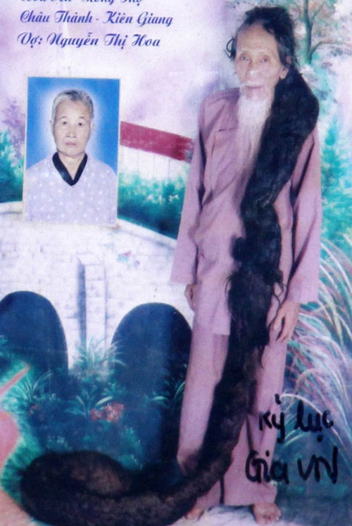 Những "dị nhân" Việt có mái tóc kỳ lạ - 1