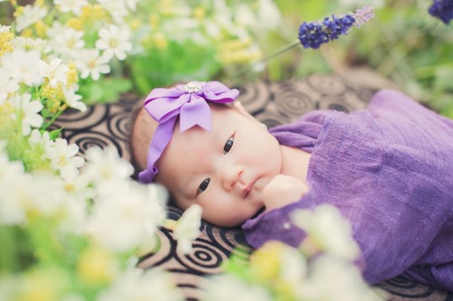 Cận cảnh vẻ đáng yêu của “cô út” 1 tháng tuổi nhà Lý Hải - 1