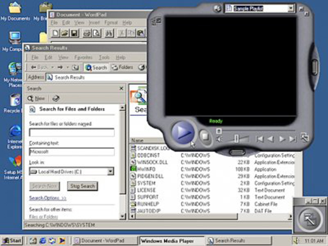 Windows ME ("Millennium Edition"): 2000
