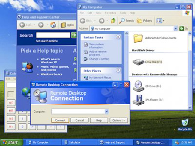 Windows XP: 2001
