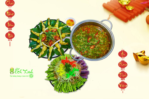 Ếch Xanh Quán ra mắt thực đơn mới mừng tết Ất Mùi - 6