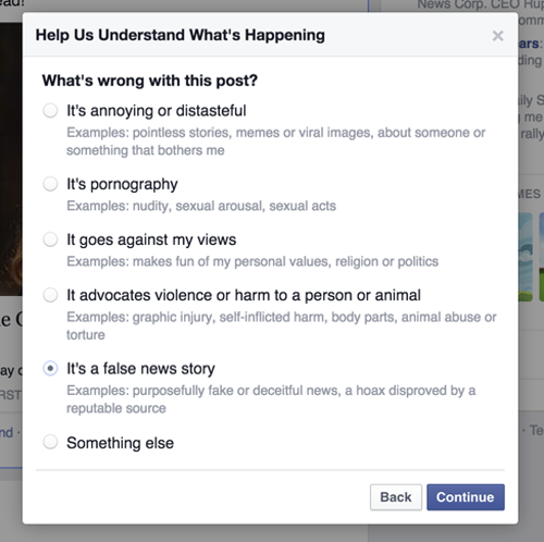Facebook có thêm thuật toán loại bỏ thông tin sai sự thật - 1