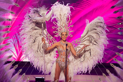 Cồng kềnh và sexy như trang phục dân tộc của HHHV - 2