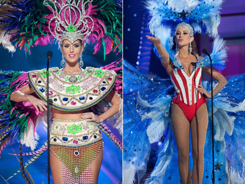 Cồng kềnh và sexy như trang phục dân tộc của HHHV - 8