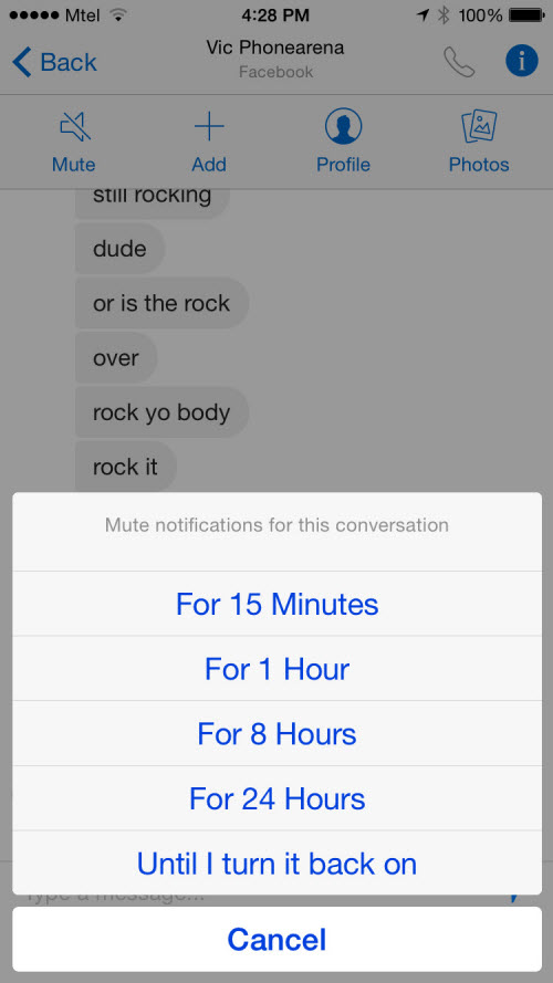 Mẹo Facebook: Để không bị làm phiền từ các cuộc chat nhóm - 4