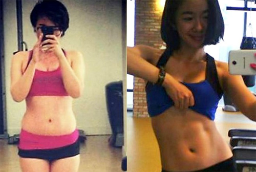 Thiếu nữ Việt giảm cân, sở hữu cơ bụng có múi - 1