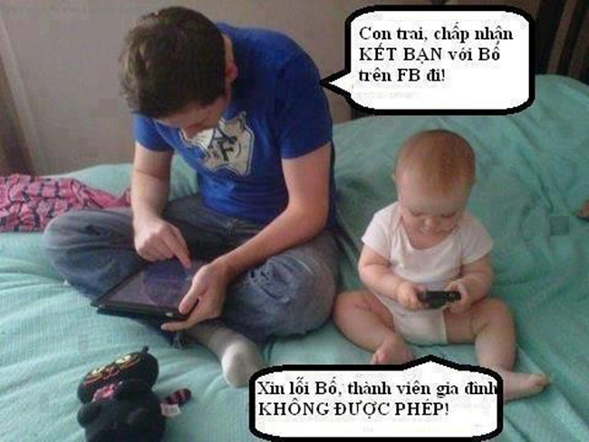 Những ảnh chế hài hước về dân nghiện Facebook - 2