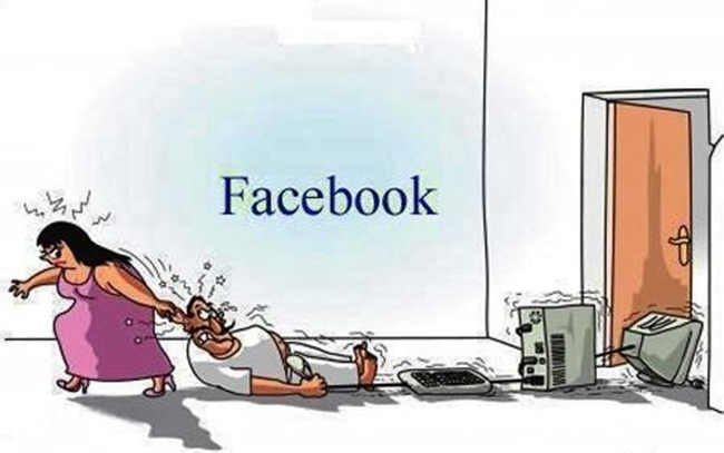 Những ảnh chế hài hước về dân nghiện Facebook - 4