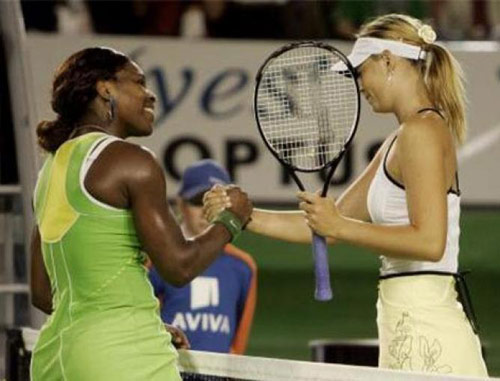 Sharapova tiếp tục “hít khói” Serena - 1