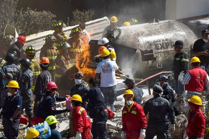 Mexico: Nổ lớn ở viện phụ sản, 21 bé bị chôn vùi - 1