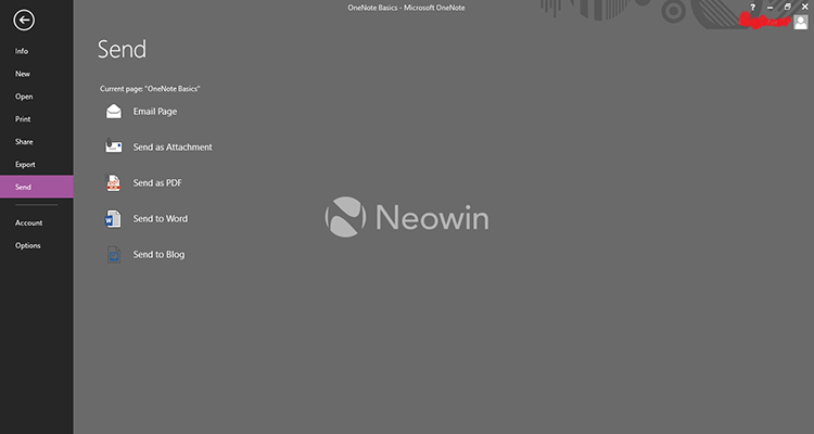Microsoft Office OneNote: Các định dạng lưu dữ liệu
