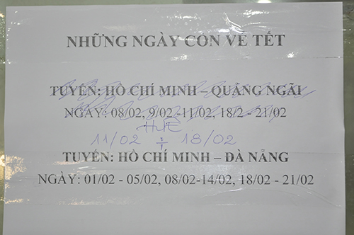 Bến xe Miền Đông vẫn còn nhiều vé xe Tết - 3