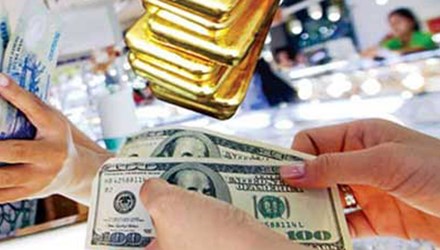 Giá vàng giảm xuống dưới 35,3 triệu đồng - 1