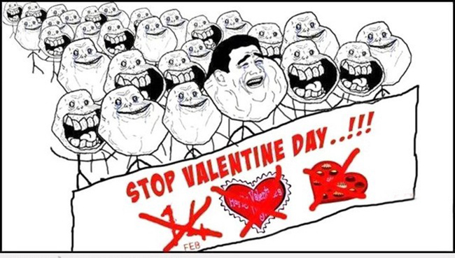 Hội FA chế ảnh hài hước ngày Valentine - 6