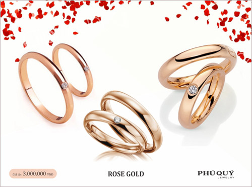 Vàng hồng – xu hướng trang sức mùa Valentine - 3