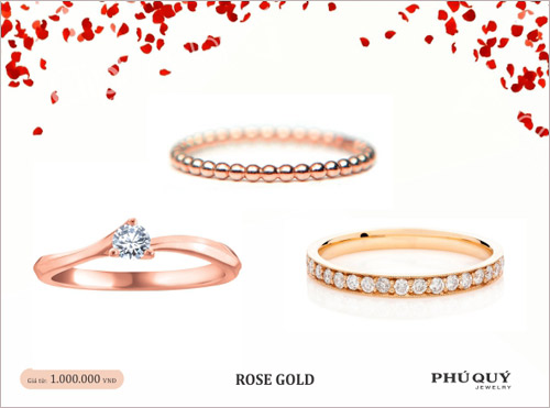 Vàng hồng – xu hướng trang sức mùa Valentine - 4