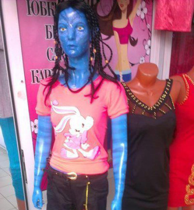Nhân vật Avatar cũng được làm ma-nơ-canh
