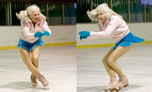 Những U90 vẫn “vô tư” trượt ván, múa cột - 10