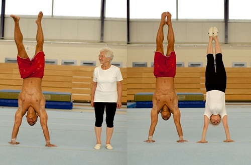 Những U90 vẫn “vô tư” trượt ván, múa cột - 5