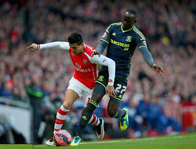 TRỰC TIẾP Arsenal - Middlesbrough: Thế trận nhàn nhã (KT) - 3
