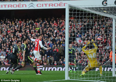 TRỰC TIẾP Arsenal - Middlesbrough: Thế trận nhàn nhã (KT) - 4